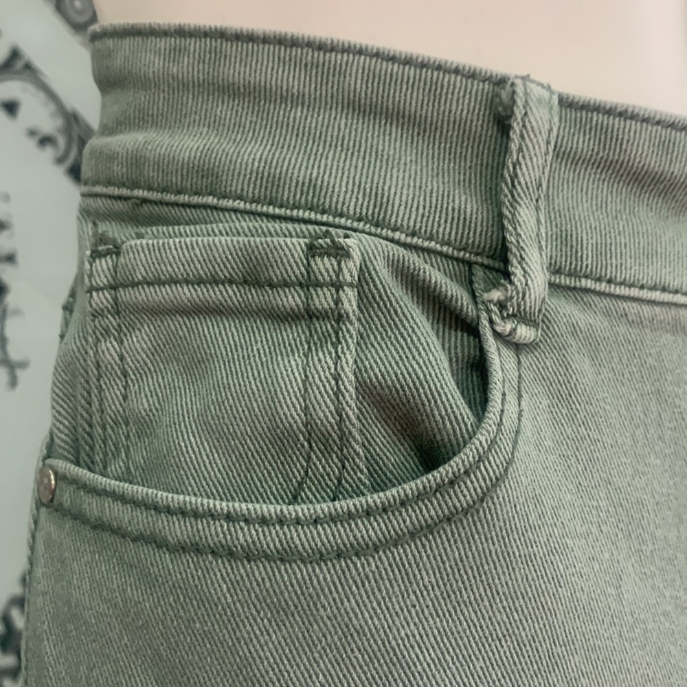 Beautiful Distressed Wide Legs Denim Cropped Fashion Jeans - Picture 9 of 14